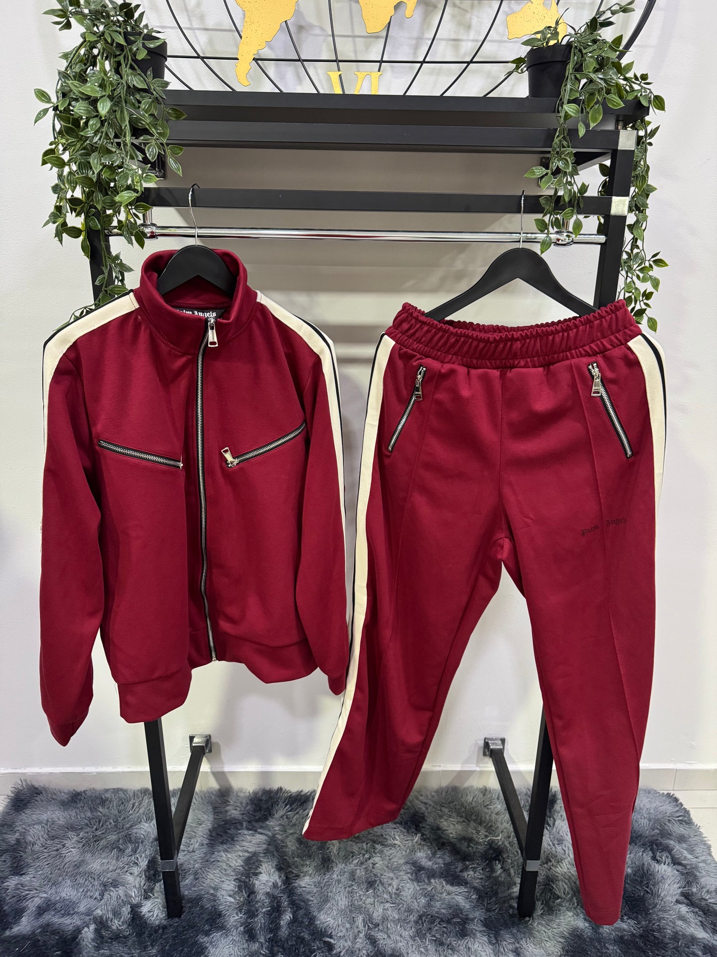 Tuta Palm Angels Curved Logo