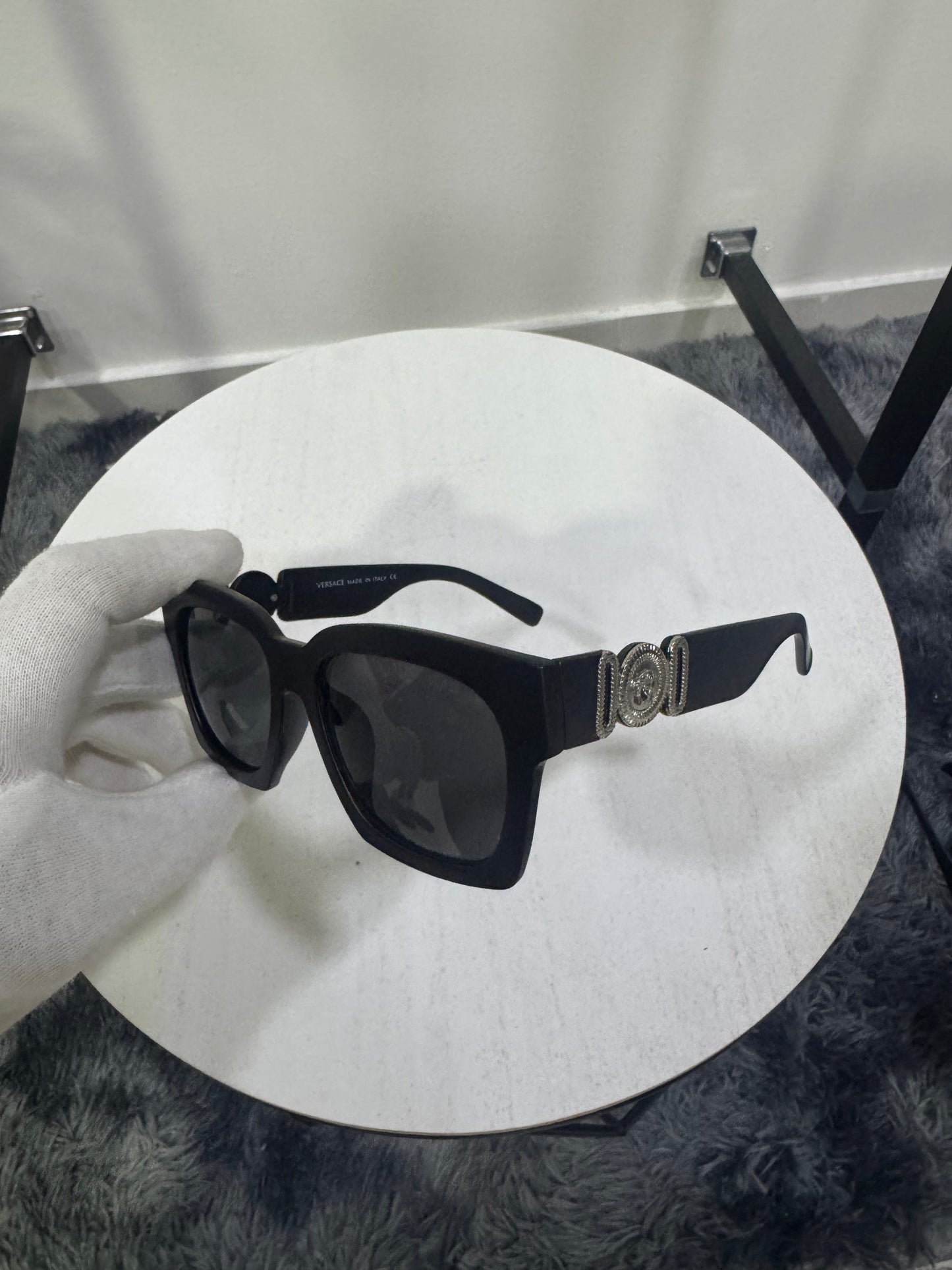 Occhiali da sole Versace Matte Black 001