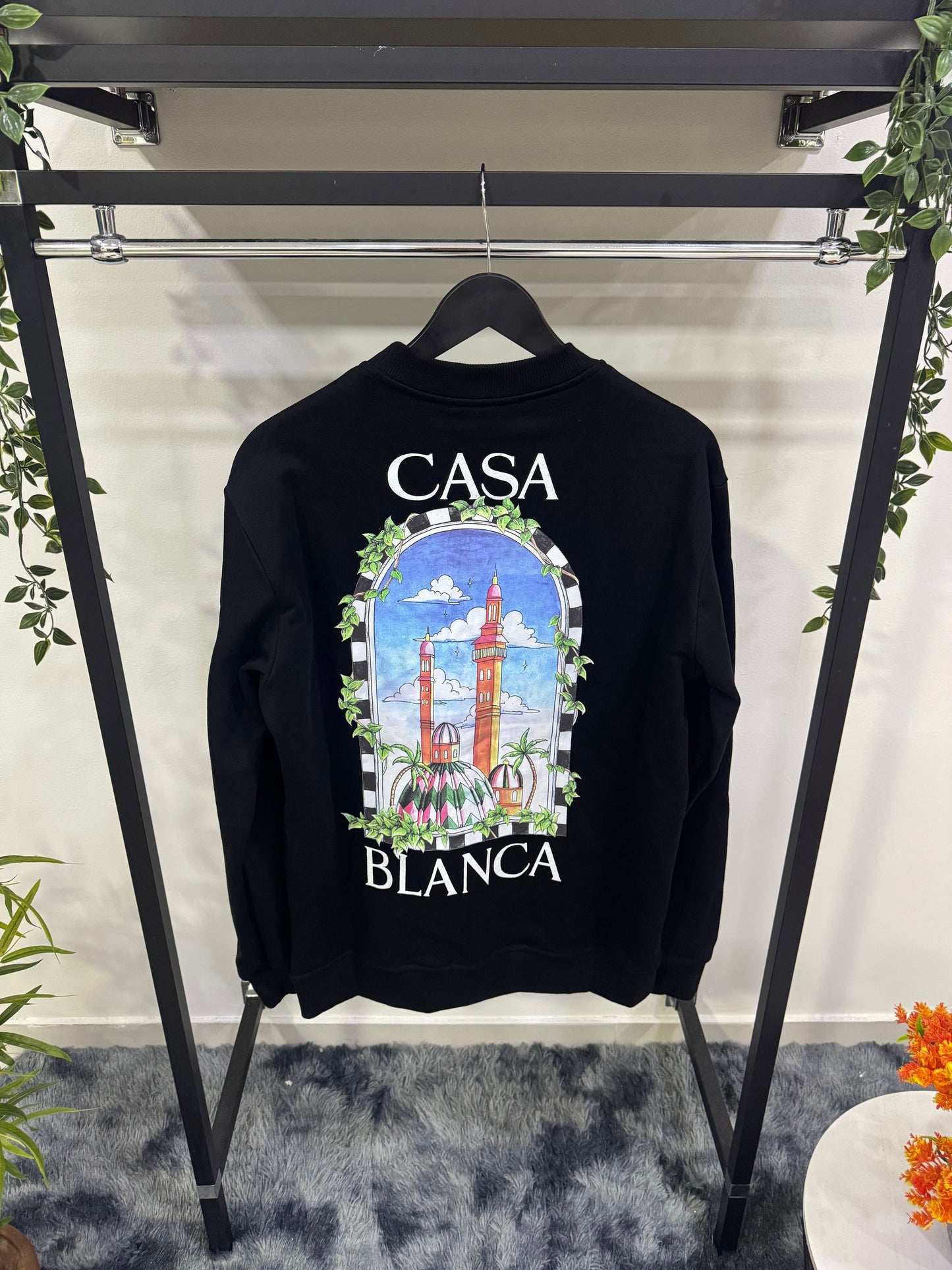 Felpa girocollo Casablanca