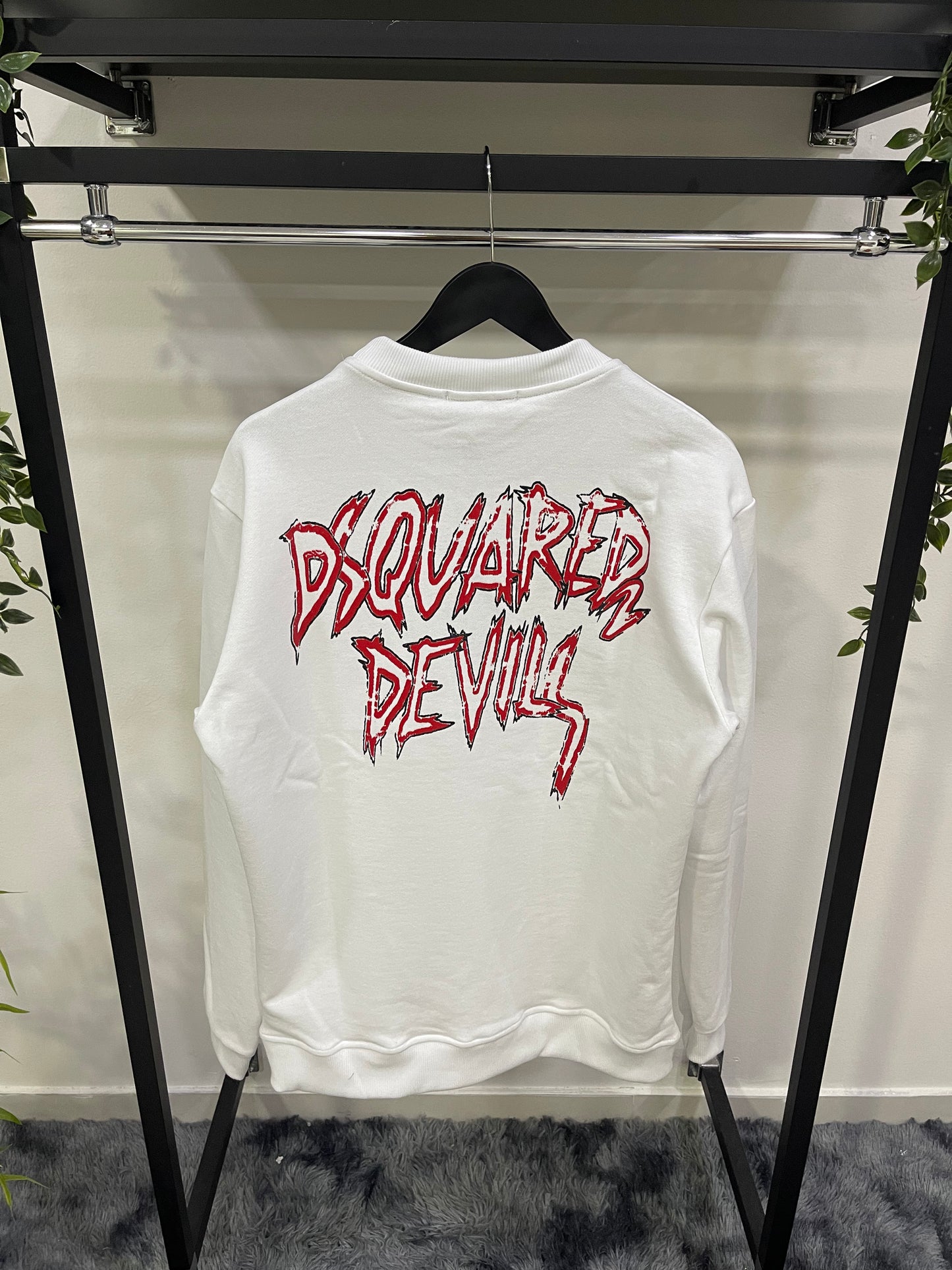 Felpa girocollo Dsquared2 Devil