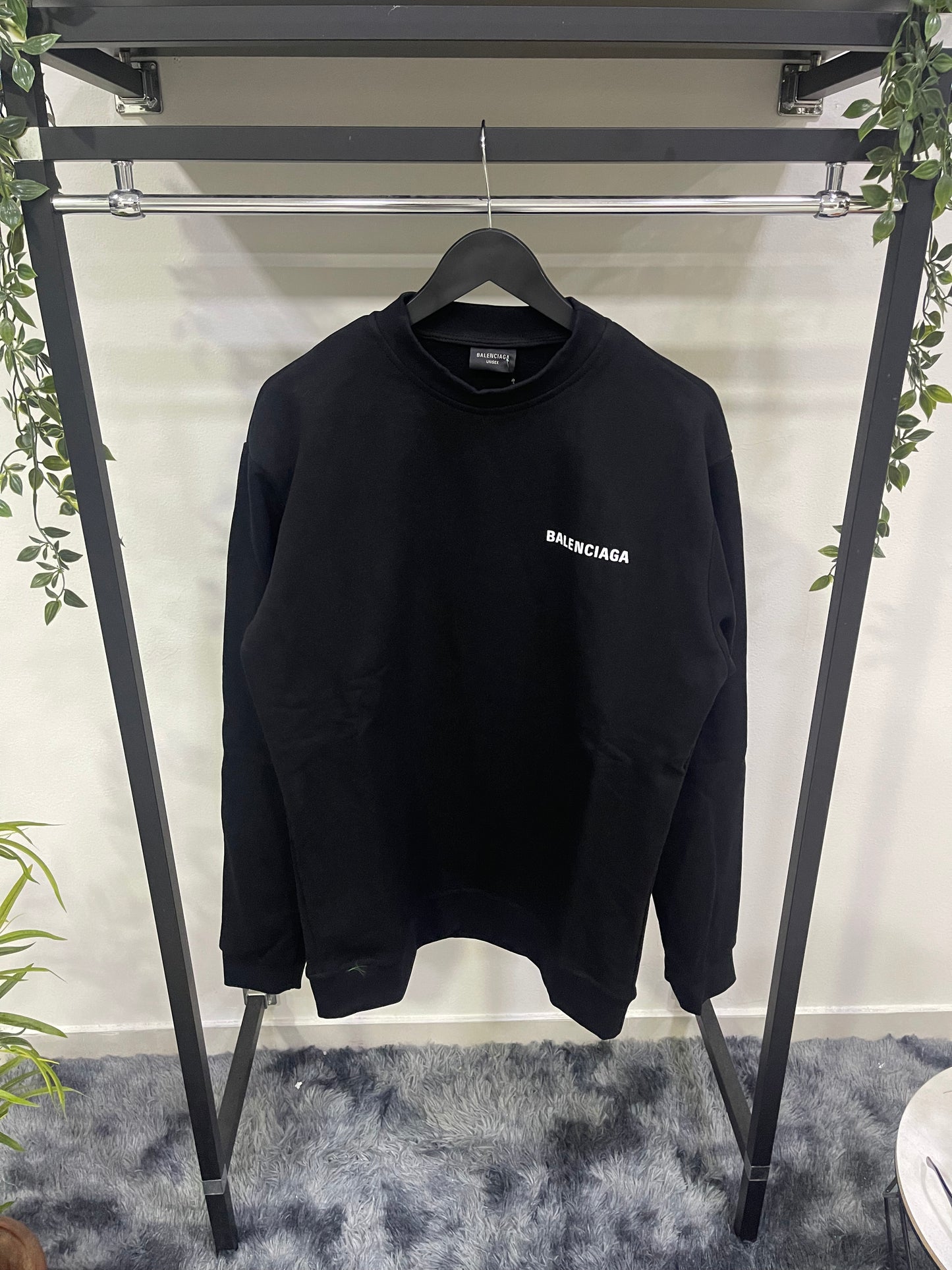 Felpa girocollo Balenciaga BACK