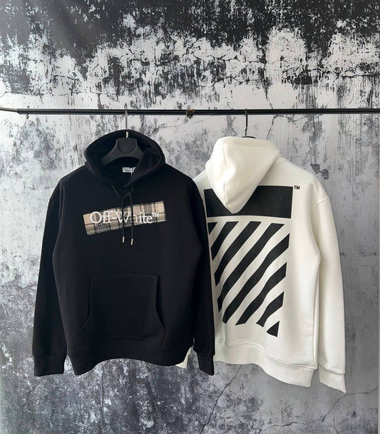 Felpa con cappuccio OFF-WHITE 001