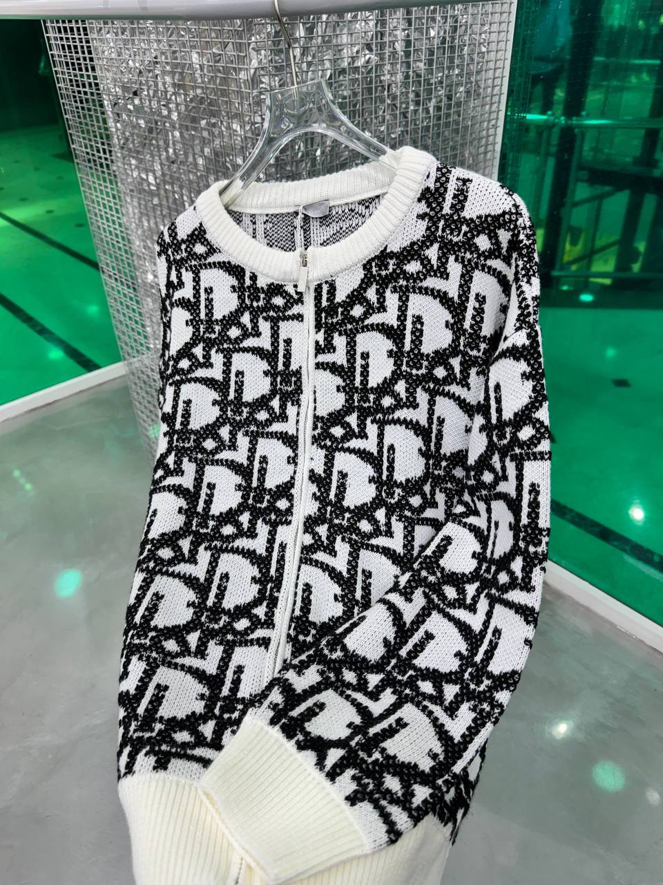 Maglione con zip DIOR