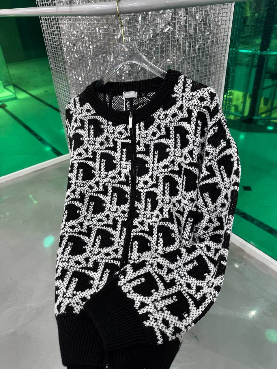 Maglione con zip DIOR