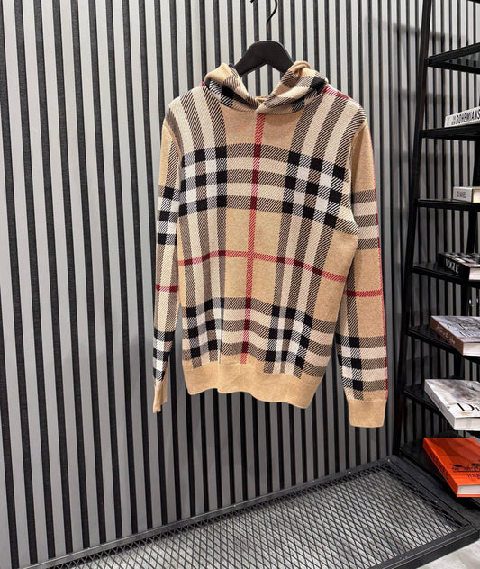 Maglione con cappuccio Burberry