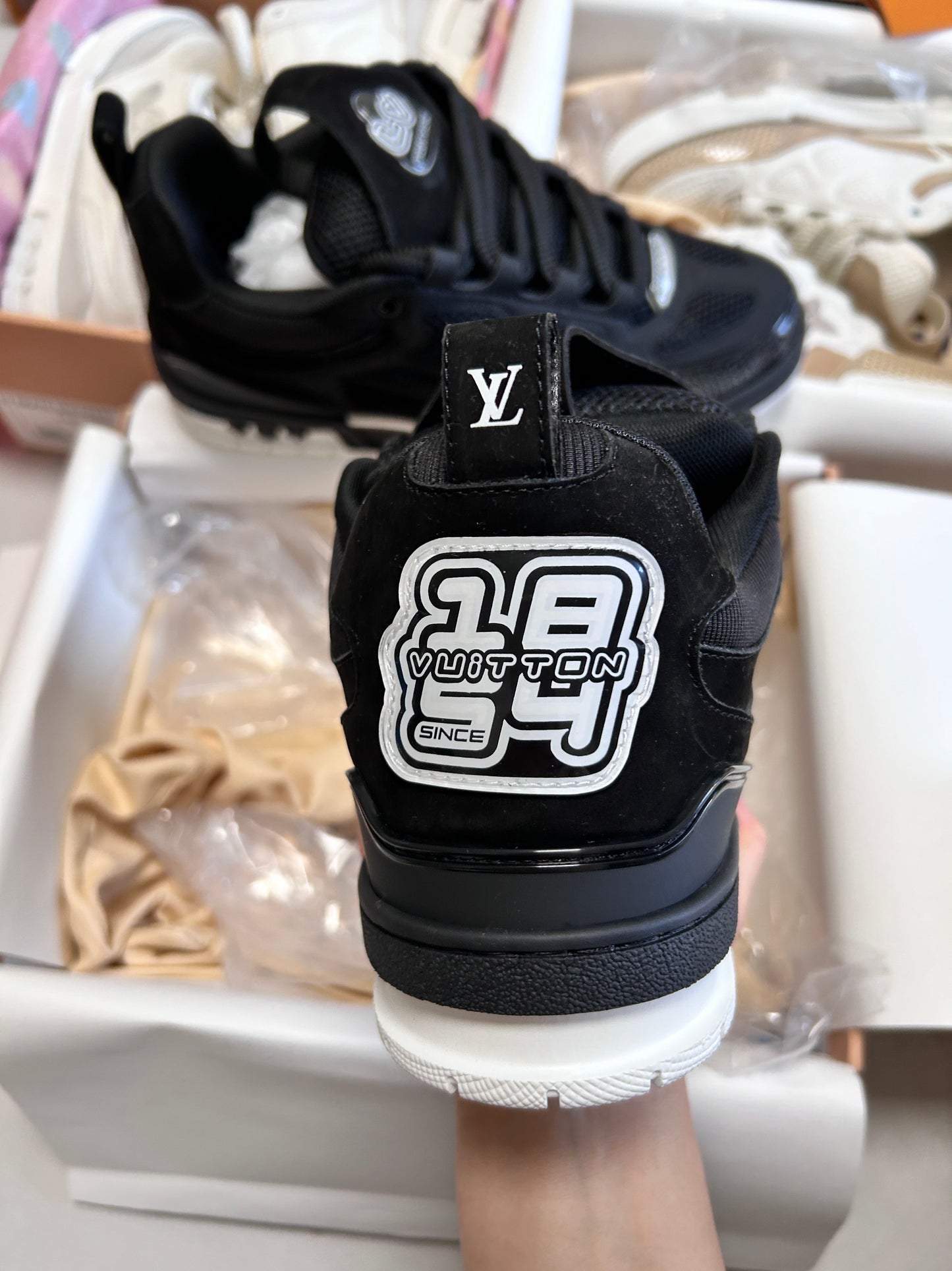 Sneakers LV Skate Nera